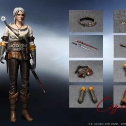 ACPLAY JK Toys 1/6 Lady Of Space And Time Ciri Sixth Scale Action Figure K-001