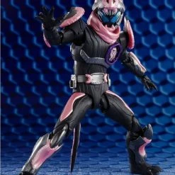Bandai S.H. Figuarts Masked Kamen Rider Revise Kamen Rider Revi Rex Genome & Kamen Rider Vice Rex Genome Action Figures Set