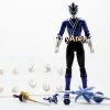 Bandai LOOSE Blue From S.H. Figuarts Power Rangers Super Samurai Metallic Coating Deluxe Action Figure Set SDCC 2013