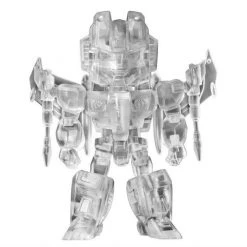 Kids Logic Transformers Mecha Nations MN-05 Clear Starscream 3" Action Figure