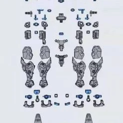 Dian Chang DOT Workshop Gundam 1/100 MG Freedom Ver. 2.0 Metal Diecast Upgrade Parts