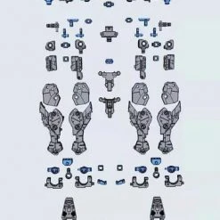 Dian Chang DOT Workshop Gundam 1/100 MG Providence Metal Diecast Upgrade Parts