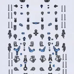 Dian Chang DOT Workshop Gundam 1/100 MG Nu Ver. Ka Metal Diecast Upgrade Parts