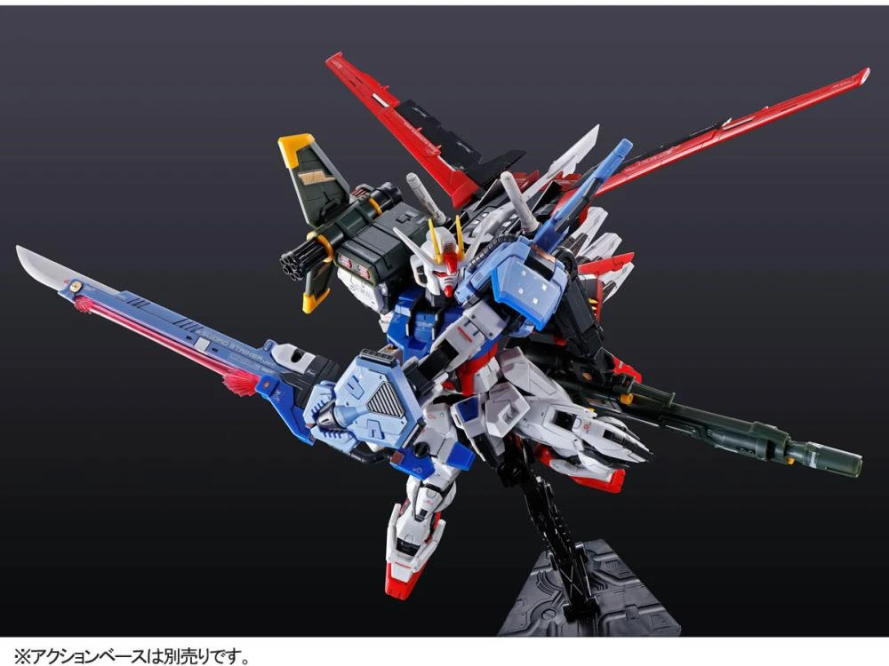 Gundam 1/144 RG GAT-X105+AQM/E-YM1 Perfect Strike Seed Model Kit Bandai Exclusive 8 Gundam 1/144 RG GAT-X105+AQM/E-YM1 Perfect Strike Seed Model Kit Bandai Exclusive