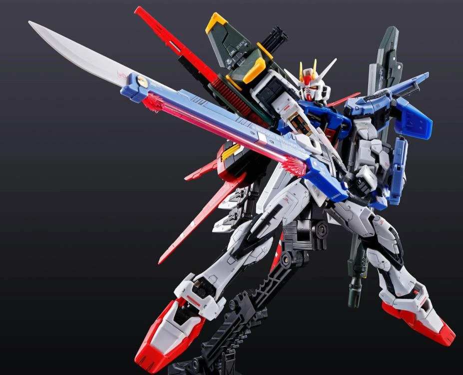 Gundam 1/144 RG GAT-X105+AQM/E-YM1 Perfect Strike Seed Model Kit Bandai Exclusive 10 Gundam 1/144 RG GAT-X105+AQM/E-YM1 Perfect Strike Seed Model Kit Bandai Exclusive