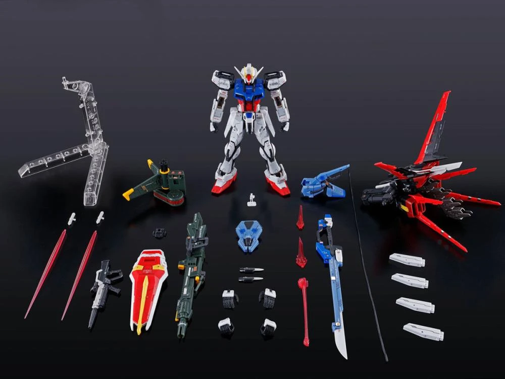 Gundam 1/144 RG GAT-X105+AQM/E-YM1 Perfect Strike Seed Model Kit Bandai Exclusive 3 Gundam 1/144 RG GAT-X105+AQM/E-YM1 Perfect Strike Seed Model Kit Bandai Exclusive