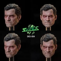 Other 1/6 S.King.S 1/6 Male Head Sculpt Sixth Scale Accessory SKS-004