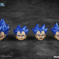 3rd Party Figuarts Demoniacal Fit Possessed Horse Begeta SS God Shinka Blue Hair For Vegeta