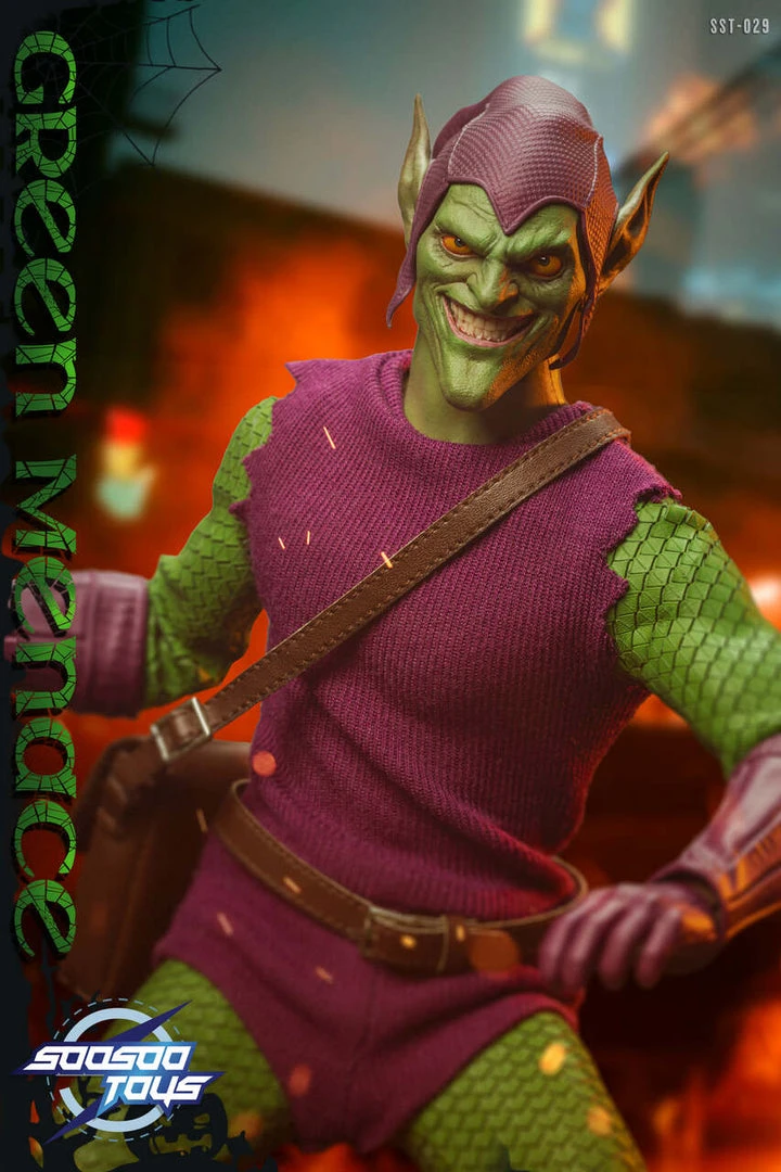 SooSoo Toys 1/6 Green Menace (Green Goblin) Sixth Scale Action Figure Others 7 SooSoo Toys 1/6 Green Menace (Green Goblin) Sixth Scale Action Figure Others