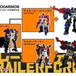 Other 3rd Party Xovergen TF-02 Transformers Trailerforce Godarmor Add-On Kit