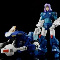 Toynami B2Five 1/28 Robotech Mospeada VR-041H Saber Cyclone Lance Belmont Scale Figure Macross / Robotech