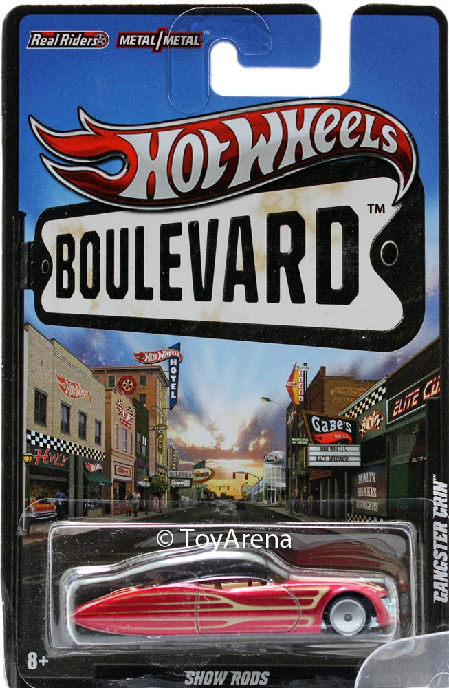 Mattel Hot Wheels Boulevard Gangster Grin Show Rods 1/64 Scale Die-Cast 3 Mattel Hot Wheels Boulevard Gangster Grin Show Rods 1/64 Scale Die-Cast
