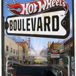 Mattel Hot Wheels Boulevard '85 Chevy Astro Van 1/64 Scale Die-Cast