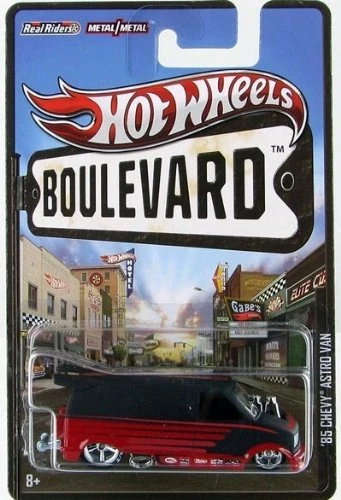 Mattel Hot Wheels Boulevard '85 Chevy Astro Van 1/64 Scale Die-Cast 3 Mattel Hot Wheels Boulevard '85 Chevy Astro Van 1/64 Scale Die-Cast