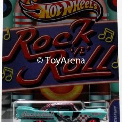 Mattel Hot Wheels Rock 'n' Roll 1957 Plymoth Fury Diecast Vehicle 11/32