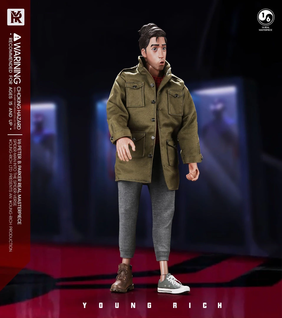 Others Young Rich 1/6 Peter B Parker Casual Wear (Spider-man: Into The Spider-Verse) Sixth Scale Action Figure 7 Others Young Rich 1/6 Peter B Parker Casual Wear (Spider-man: Into The Spider-Verse) Sixth Scale Action Figure
