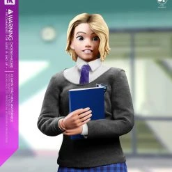Others Young Rich 1/6 Gwen Stacy (Spider-man: Into The Spider-Verse) Sixth Scale Action Figure