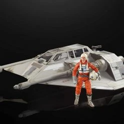 Hasbro Star Wars Black Series Empire Strikes Back Snowspeeder Vehicle With Dak Ralter 6 Inch Action Figure