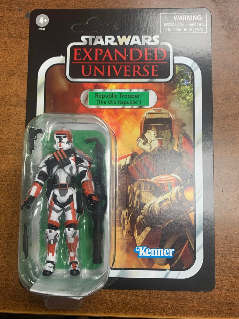 Hasbro Star Wars The Vintage Collection Expanded Universe Republic Trooper The Old Republic 3.75" Action Figure 4 Hasbro Star Wars The Vintage Collection Expanded Universe Republic Trooper The Old Republic 3.75" Action Figure