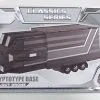 Other 3rd Party Transformers Classics BTS-01 Optimus Prime Mobile Command Base Trailer (Clear Version)