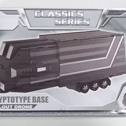 Other 3rd Party Transformers Classics BTS-01 Optimus Prime Mobile Command Base Trailer (Clear Version)