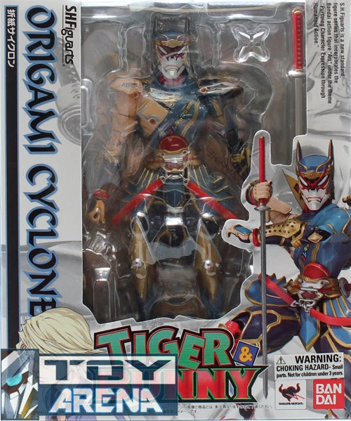 Bandai S. H. Figuarts S.H. Figuarts Origami Cyclone Tiger & Bunny Action Figure 3 Bandai S. H. Figuarts S.H. Figuarts Origami Cyclone Tiger & Bunny Action Figure