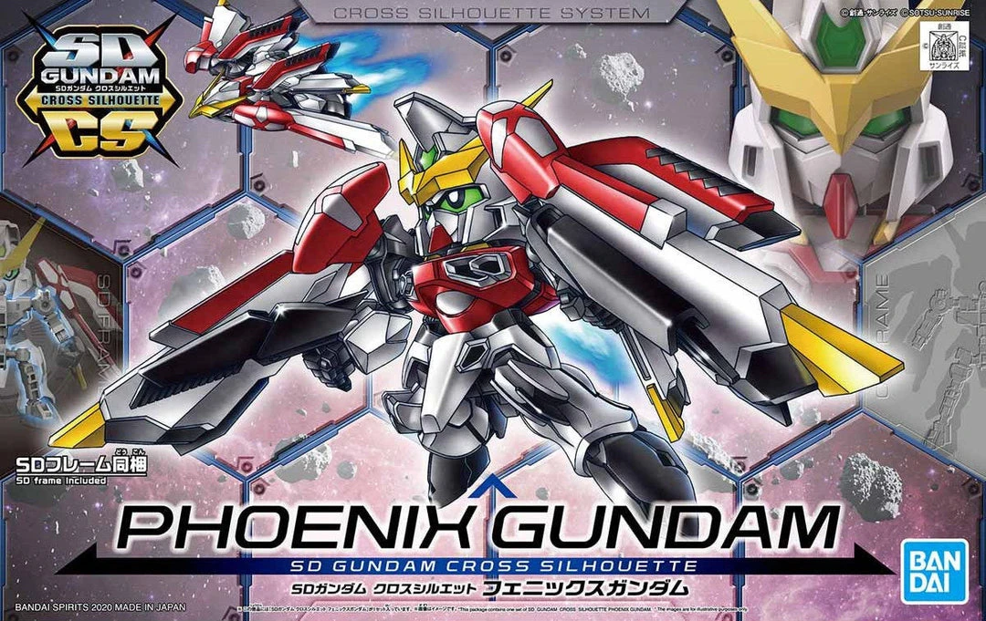 Bandai Gundam SDGCS Cross Silouette #17 GGF-001 Phoenix Gundam Model Kit 12 Bandai Gundam SDGCS Cross Silouette #17 GGF-001 Phoenix Gundam Model Kit