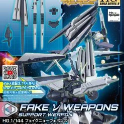 Bandai Gundam 1/144 HGBD:R #030 Fake V (Nu) Weapons Build Divers Re: Rise Model Kit