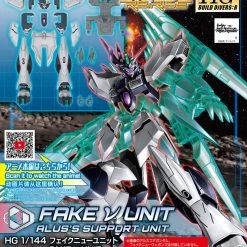 Bandai Gundam 1/144 HGBD:R #029 Fake V (Nu) Unit Build Divers Re: Rise Model Kit