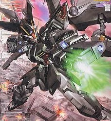 Bandai Gundam 1/100 MG Seed CE:73: Stargazer GAT-X105E+AQM/E-X09S Strike Noir Model Kit 23 Bandai Gundam 1/100 MG Seed CE:73: Stargazer GAT-X105E+AQM/E-X09S Strike Noir Model Kit